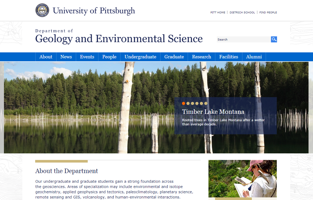 Department of Geology and Environmental Science (The Dietrich School of